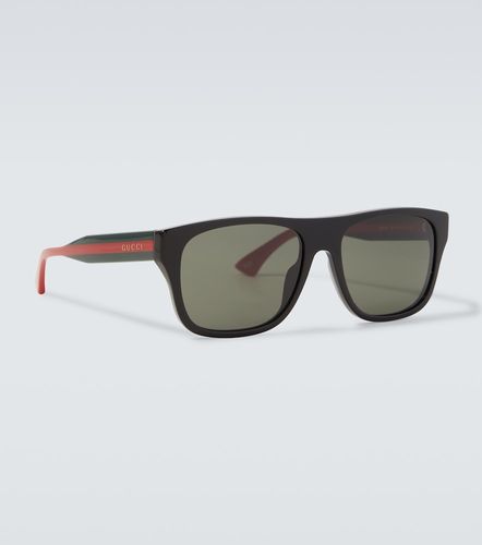 Gucci Eckige Sonnenbrille - Gucci - Modalova