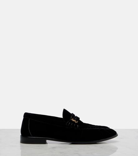 Loafers Le Loafer aus Samt - Saint Laurent - Modalova