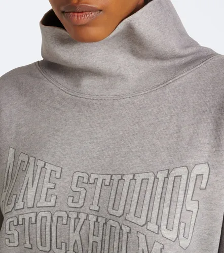 Sudadera de algodón con logo - Acne Studios - Modalova