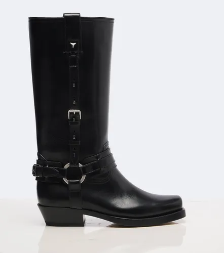 Fendi Biker Boots aus Leder - Fendi - Modalova