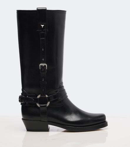 Fendi Botas biker de piel - Fendi - Modalova