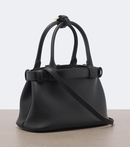 Buckle Small leather top-handle bag - Prada - Modalova