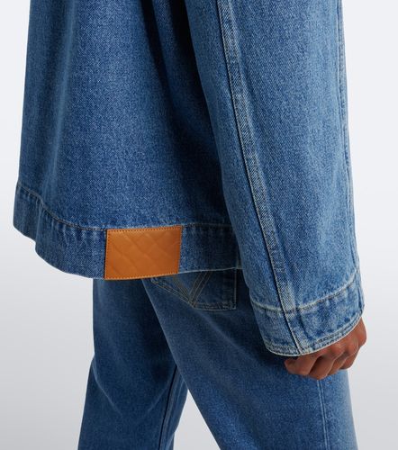 Intrecciato oversized denim jacket - Bottega Veneta - Modalova