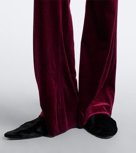 Pantalones flared de terciopelo - Dorothee Schumacher - Modalova