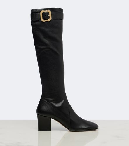 Miu Miu Leather knee-high boots - Miu Miu - Modalova