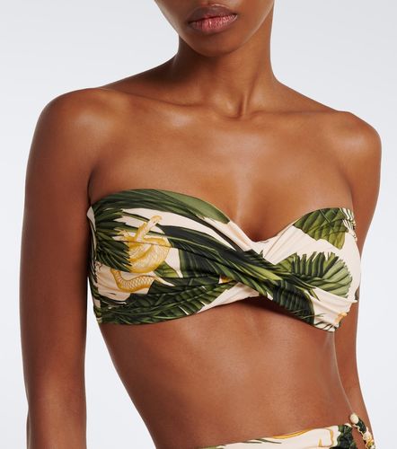 Top de bikini estampado - Johanna Ortiz - Modalova