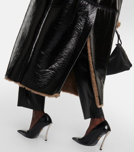 Cappotto Jordan in pelle e shearling - The Mannei - Modalova