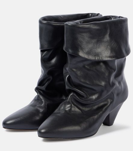 Ryska leather ankle boots - Isabel Marant - Modalova