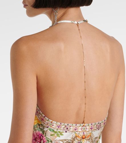 Maxikleid aus Seide mit Kettendetail - Camilla - Modalova