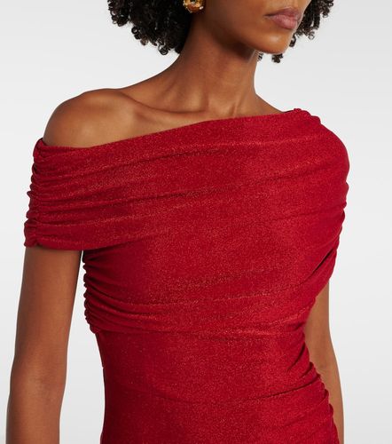 Midikleid Agustin aus Lamé - Diane von Furstenberg - Modalova