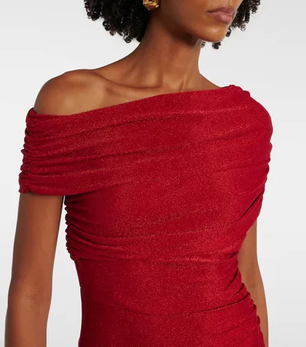 Vestido midi Agustin de lamé - Diane von Furstenberg - Modalova