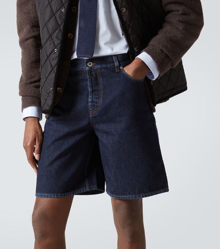 Burberry Mid-rise denim shorts - Burberry - Modalova