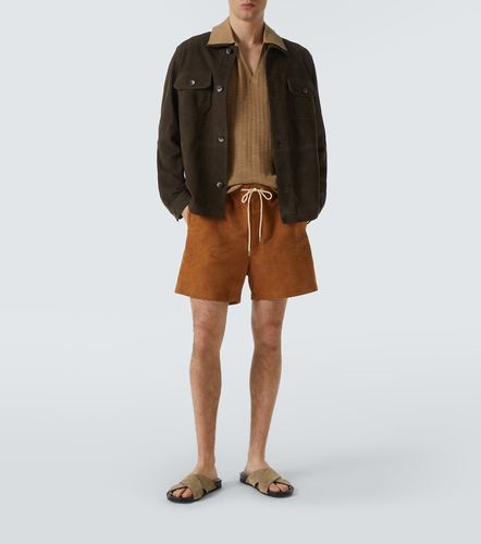 Giacca camicia Ravi in suede - Frescobol Carioca - Modalova