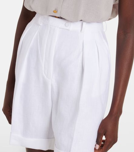 Loro Piana Bermudas George de lino - Loro Piana - Modalova