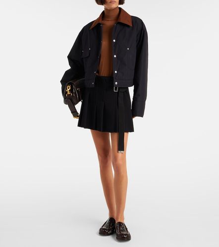 Plan C Belted miniskirt - Plan C - Modalova