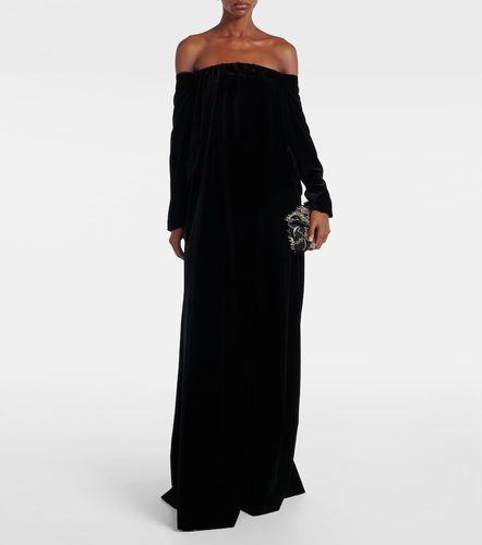 Abito lungo in velluto di cotone - Max Mara - Modalova