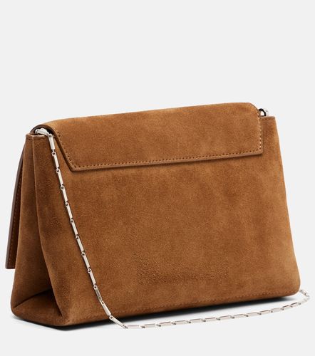 Zeina suede shoulder bag - Nour Hammour - Modalova