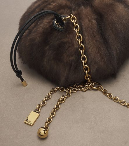 Chloé Borsa a spalla Chloé in shearling plissé - Chloe - Modalova