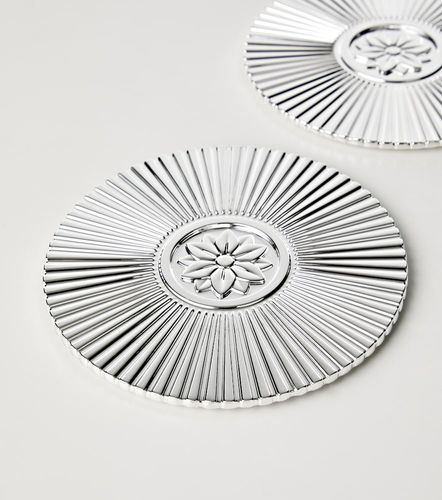 Set di 2 sottobicchieri Malmaison placcati in - Christofle - Modalova