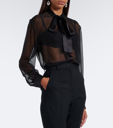 Dolce&Gabbana Top in cotone e seta - Dolce&Gabbana - Modalova