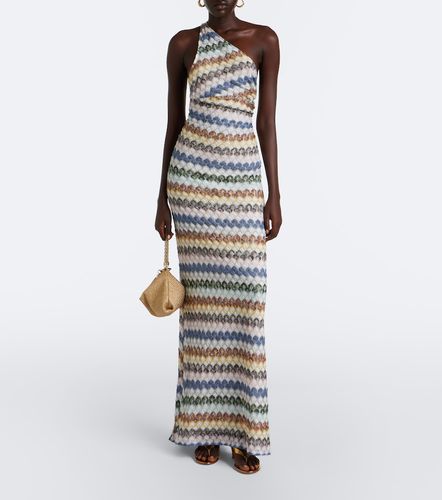 Abito lungo in lamé monospalla - Missoni - Modalova
