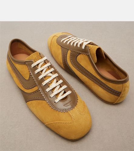 Sneakers in suede con pelle - Dries Van Noten - Modalova