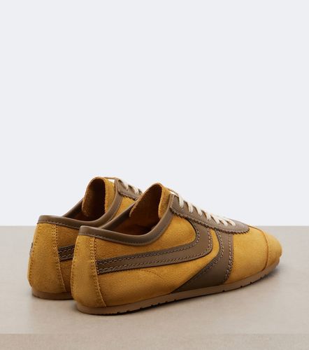 Sneakers in suede con pelle - Dries Van Noten - Modalova