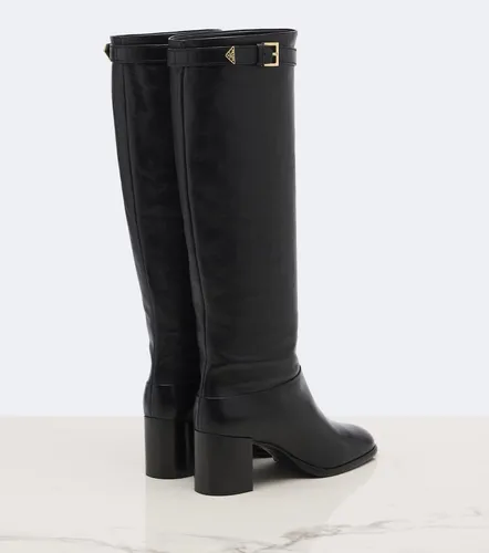 Prada Leather knee-high boots - Prada - Modalova