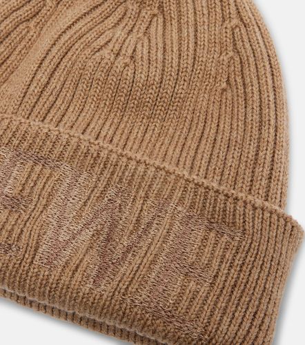 Gorro acanalado de lana con logo - Loewe - Modalova