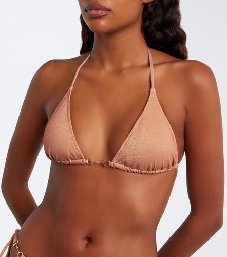 Menorca lame bikini top - Melissa Odabash - Modalova