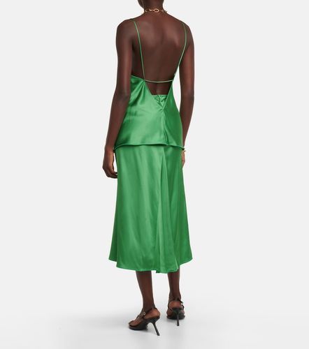 Top lencero de satén - Victoria Beckham - Modalova