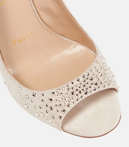 Nudes Degrachick suede sandals - Christian Louboutin - Modalova