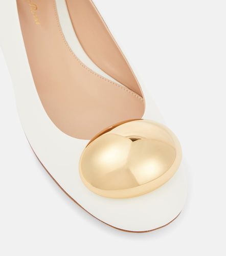 Sphera leather ballet flats - Gianvito Rossi - Modalova