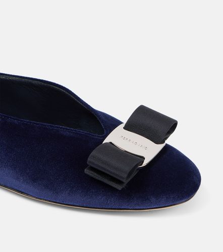 Ferragamo Vanna velvet ballet flats - Ferragamo - Modalova
