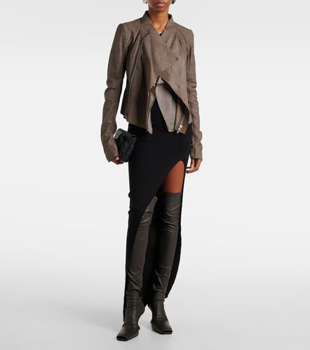 Rick Owens Leather biker jacket - Rick Owens - Modalova