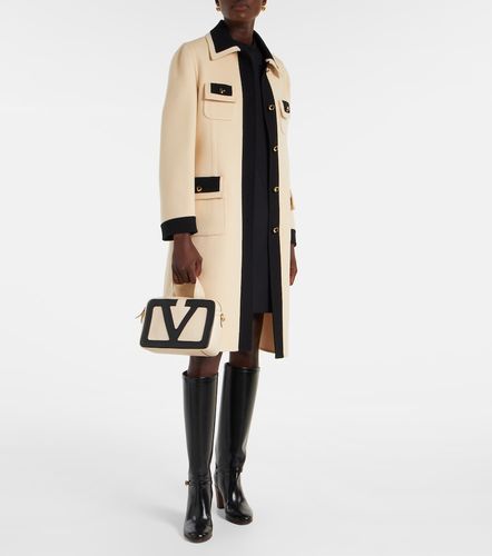 Belted wool and cashmere coat - Valentino - Modalova