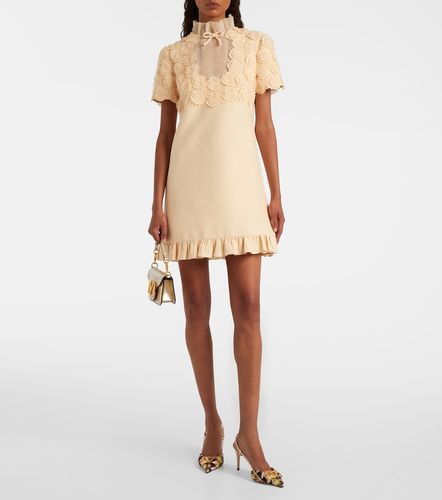 Crepe Couture embroidered minidress - Valentino - Modalova