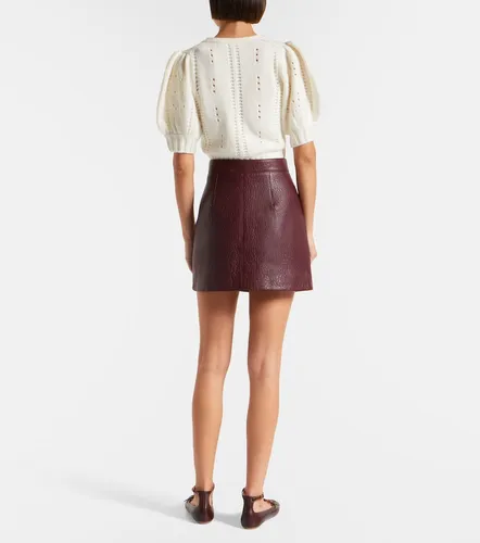 Chloe Leather miniskirt - Chloe - Modalova