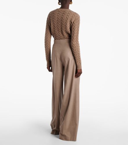 Cashmere-blend wide-leg pants - Max Mara - Modalova