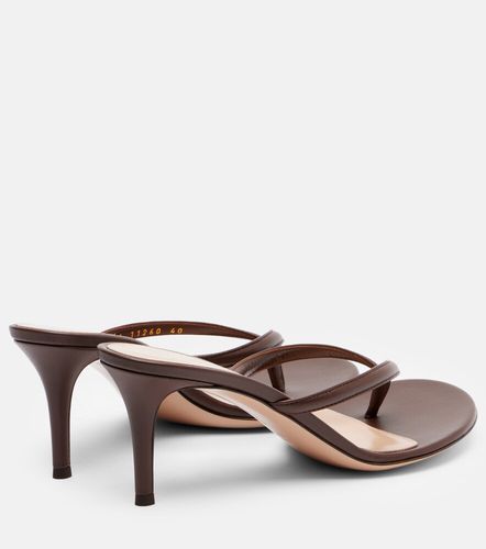 Calypso 70 leather sandals - Gianvito Rossi - Modalova
