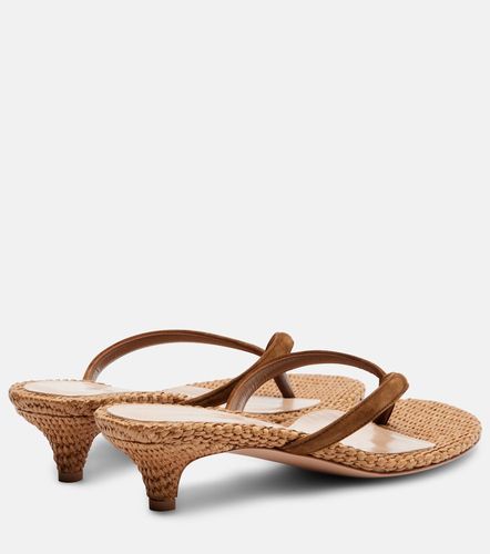 Calypso 35 leather thong sandals - Gianvito Rossi - Modalova