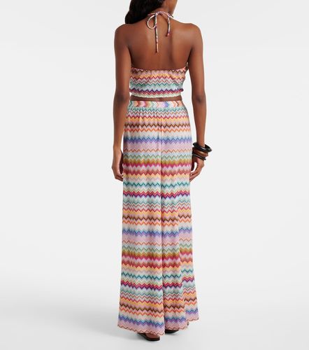 Missoni Zigzag lame palazzo pants - Missoni - Modalova