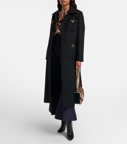 Wool and mohair flared pants - Valentino Garavani - Modalova