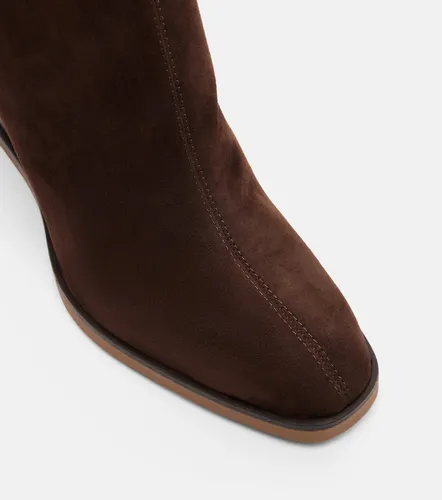 Saint Honore 85 suede wedge ankle boots - Aquazzura - Modalova