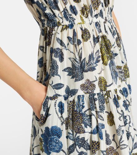 Abito midi Kairi in misto cotone arricciato - Ulla Johnson - Modalova