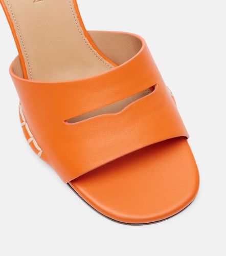 JW Anderson Loafer leather mules - JW Anderson - Modalova