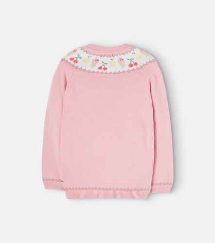 Cárdigan Helado de algodón en intarsia - La Coqueta - Modalova