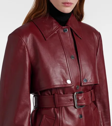 Sportmax Lederjacke Stenzone - Sportmax - Modalova