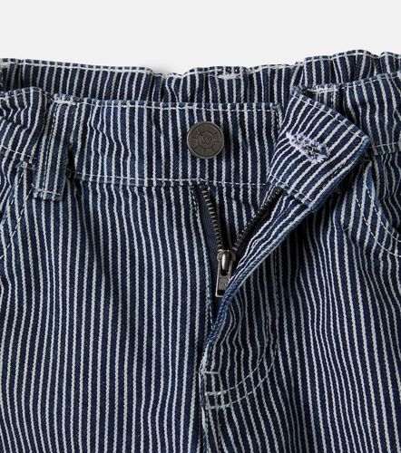 Shorts Christian de denim a rayas - Wheat - Modalova