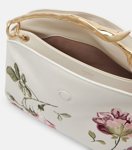 Borsa Bloom Medium in pelle con ricamo - Erdem - Modalova